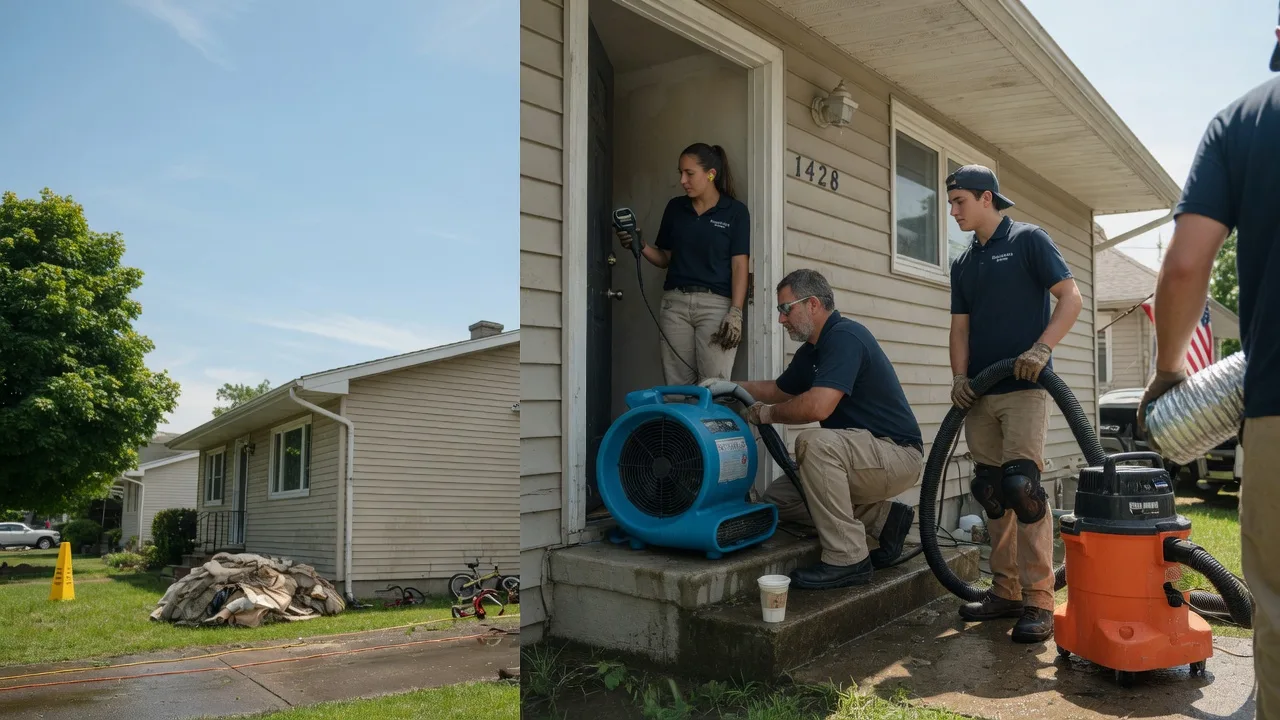 Water Damage Restoration in Monument, KS near me
